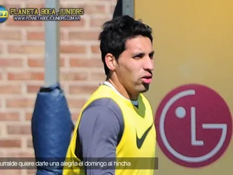 Insaurralde: “Esperemos darle otra alegría el domingo al hincha”