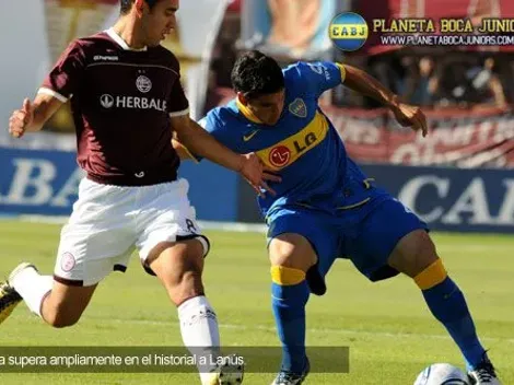 Historial ante Lanús: Amplia ventaja Xeneize