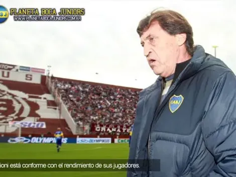 Falcioni: “Vamos poco a poco”