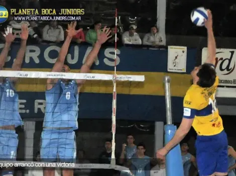 Victoria Xeneize en el debut de la Liga Nacional de voley
