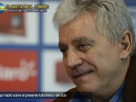 Crespi: “Estoy convencido que Boca va a salir campeón”