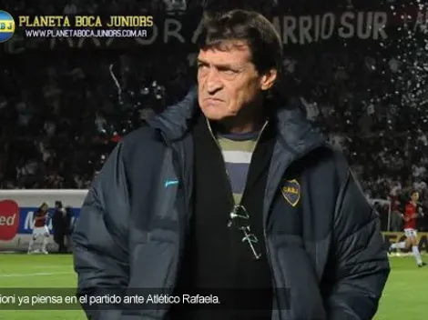 Falcioni: “Los números muestran que Boca es el mejor del campeonato”