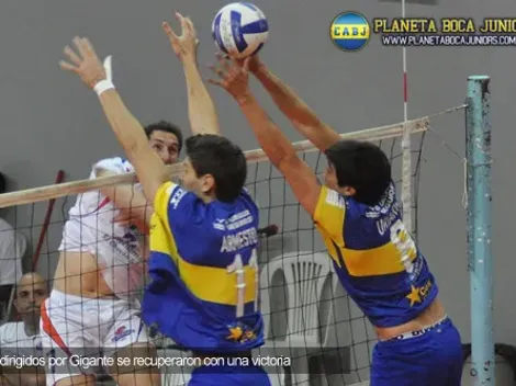Contundente victoria de los chicos de voley
