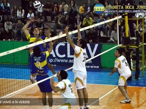 En el último partido del año, Boca voley volvió a sonreír