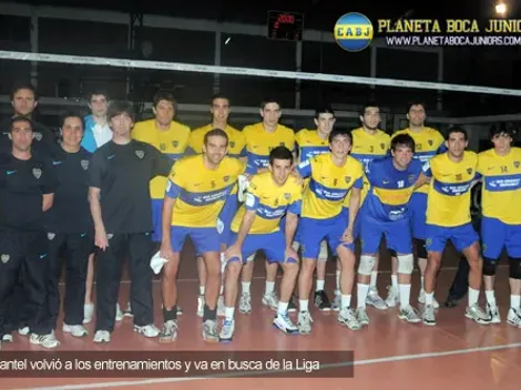 El equipo de voley regresó a las prácticas