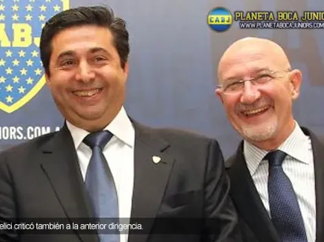 Angelici: “El compromiso es de Boca Juniors”