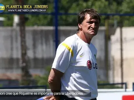 Falcioni: “Necesitamos a Román para ganar la Copa”