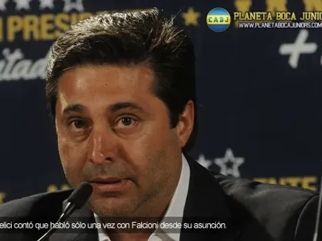 Angelici: “Vamos a ponernos de acuerdo con Falcioni”
