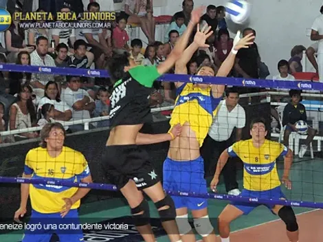 Gran triunfo del equipo de voley