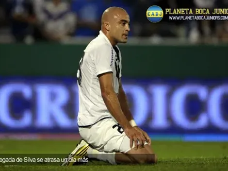 Silva llega con demora