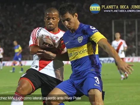 Sánchez Miño, conforme con jugar de lateral