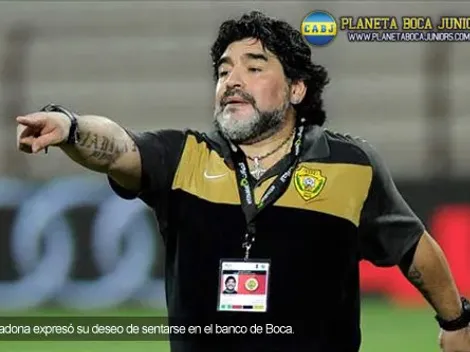 Maradona: “Voy a dirigir Boca”