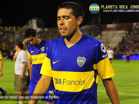 Riquelme: “Fue un empate justo”