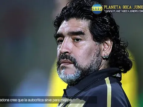 A Maradona tampoco le gusta como juega Boca