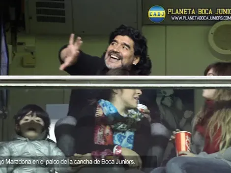 Maradona: “Si Riquelme está bien, Boca repite el título”