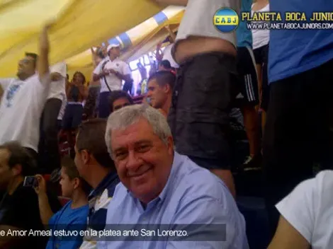 Ameal, presente en la victoria de Boca