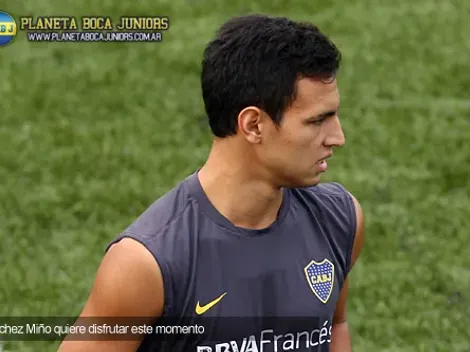 Sánchez Miño: “Trato de aprovechar las oportunidades que tengo”