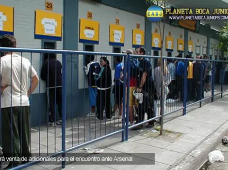 Venta de entradas vs Arsenal