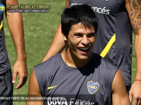 Roncaglia: “Yo quiero seguir en Boca”