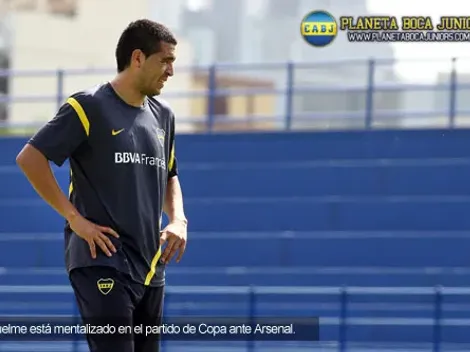 Riquelme no se lo quiere perder