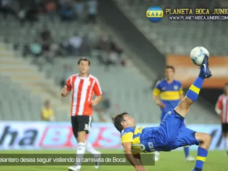 Cvitanich: “Me quiero quedar en Boca”