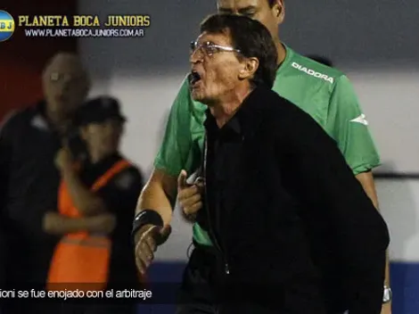Falcioni: “Boca no tiene suerte con Laverni”