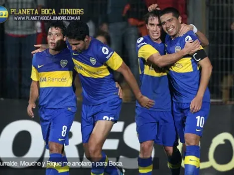 Boca avanza al ritmo de Riquelme