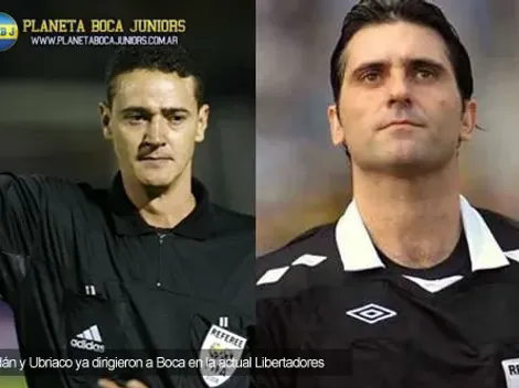 Roldán y Ubriaco, los árbitros de la Libertadores