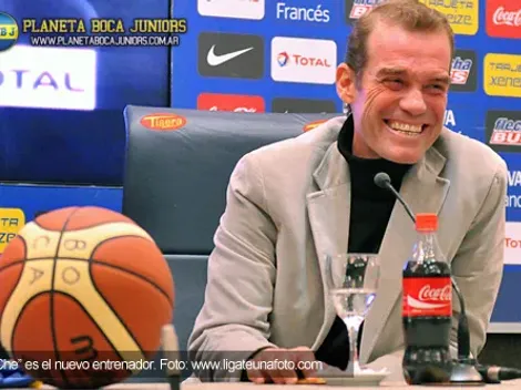 Néstor García fue presentado oficialmente como técnico de básquet
