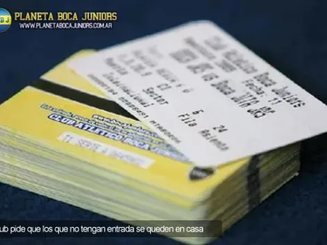 Boca advierte a los hinchas que no viajen sin entrada