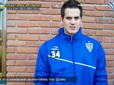 Sebastián Sosa ya se entrenó con Vélez
