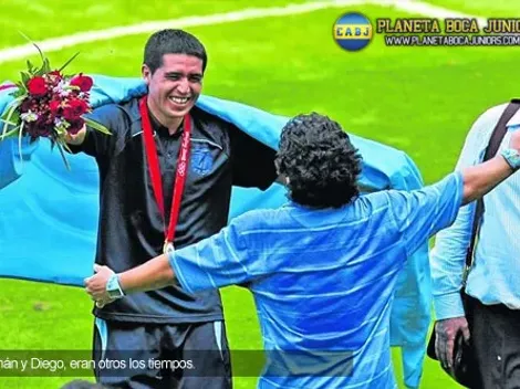 Maradona a Riquelme: "Si estás vacío, llenate"