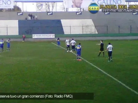La Reserva arrancó con goleada