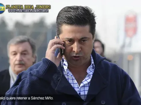 Angelici: “No queremos ni escuchar ofertas por Sánchez Miño”