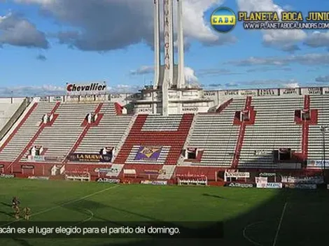 Boca hará de local en Huracán