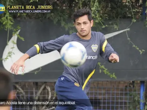 Acosta, lesionado