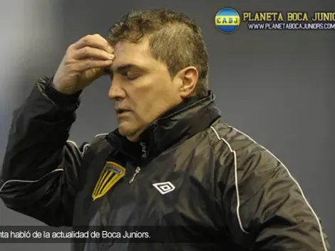 Giunta: “En este equipo que no esté Riquelme me molesta”