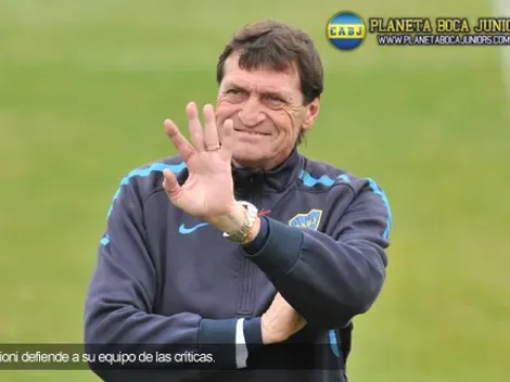 Falcioni: “Si Boca jugara tan mal, nos ganarían todos”