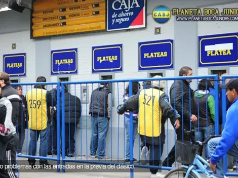 ¿Qué pasó con las entradas del Superclásico?