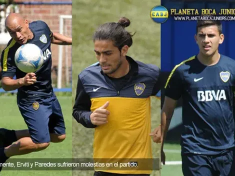 Tres con molestias