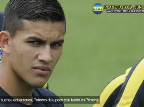 Paredes: “Soy enganche, pero trato de hacer lo mejor”