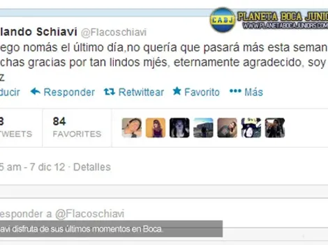Schiavi: “Eternamente agradecido”