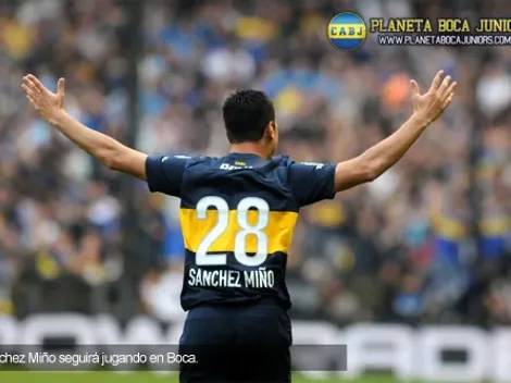 Sánchez Miño no se mueve de Boca