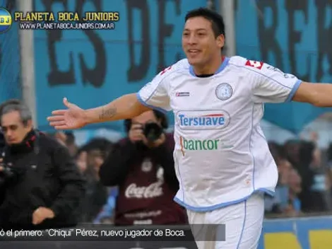“Chiqui” Pérez, el primer refuerzo