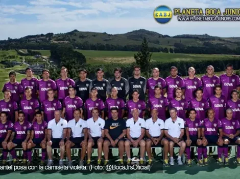 Se presentó la camiseta violeta