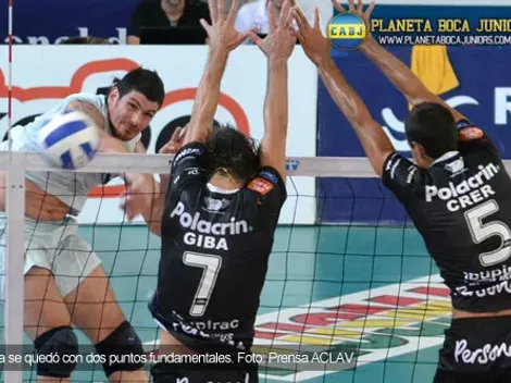 Gran triunfo de Boca vóley