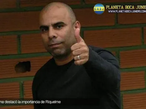 Serna: “Cuando vuelva Riquelme, todos subirán el nivel”