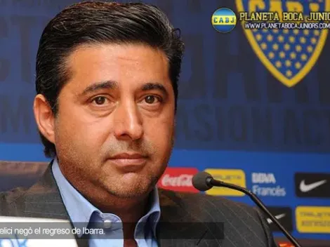 Angelici : “No hay ninguna chance de que Ibarra vuelva a jugar”