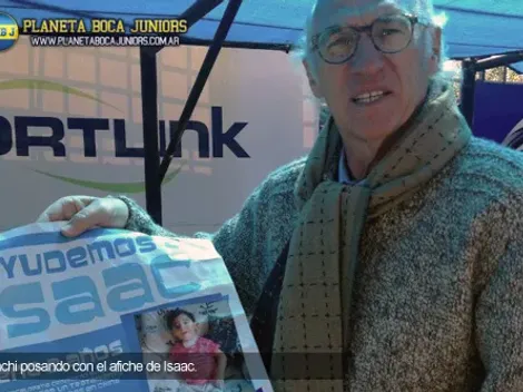 Boca se sumó a la campaña solidaria por Isaac