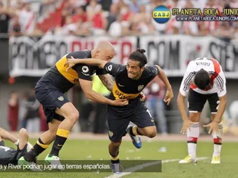 ¿Boca y River podrían jugar un Superclásico en Madrid?